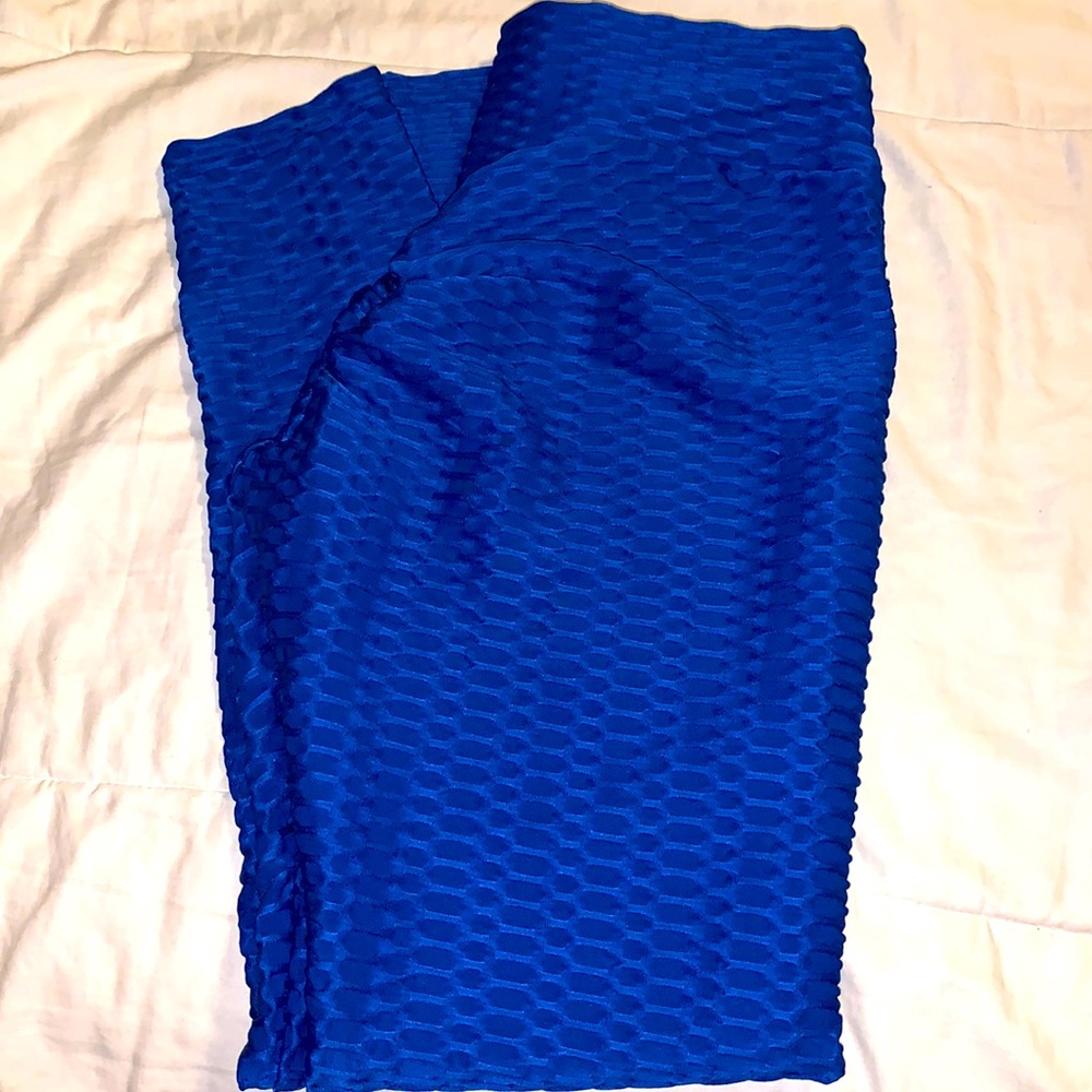 Electric Blue Tik Tok pants